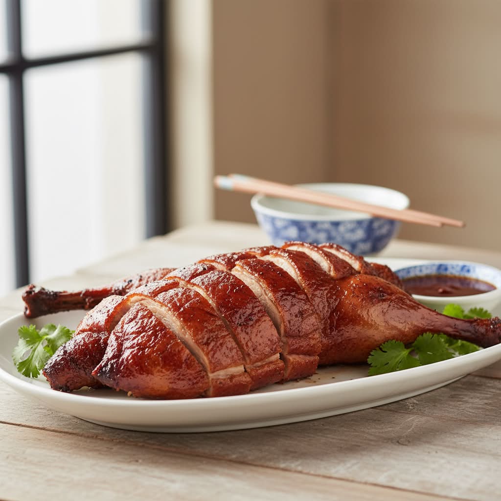 Crispy BBQ Duck 脆皮燒鴨王